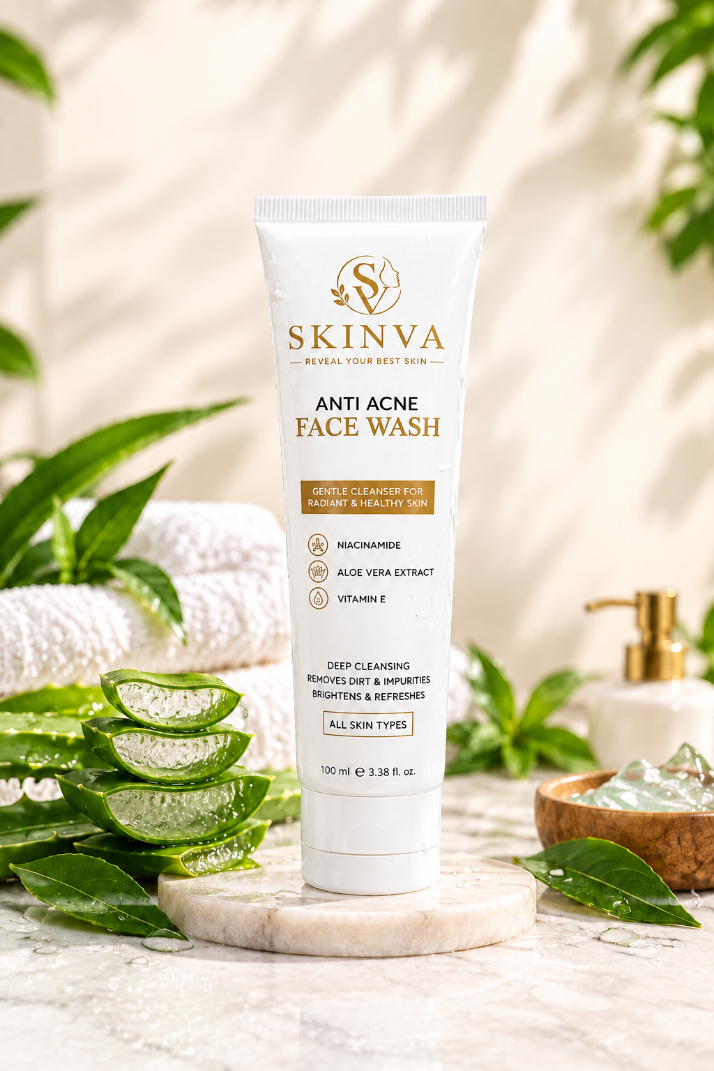 Skinva Anti Acne Face Wash (100ml)