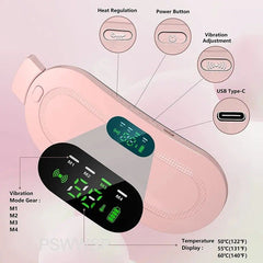 Portable Menstrual Heating Cramp Pad Belt For Women