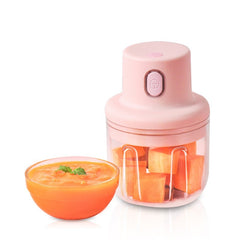 250ml Portable USB Rechargeable Mini Food Chopper