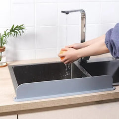Reusable 14-Inch Silicone Sink Splash Guard
