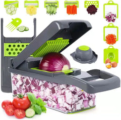 16-in-1 Multi-Functional Vegetable Chopper, Dicer & Slicer