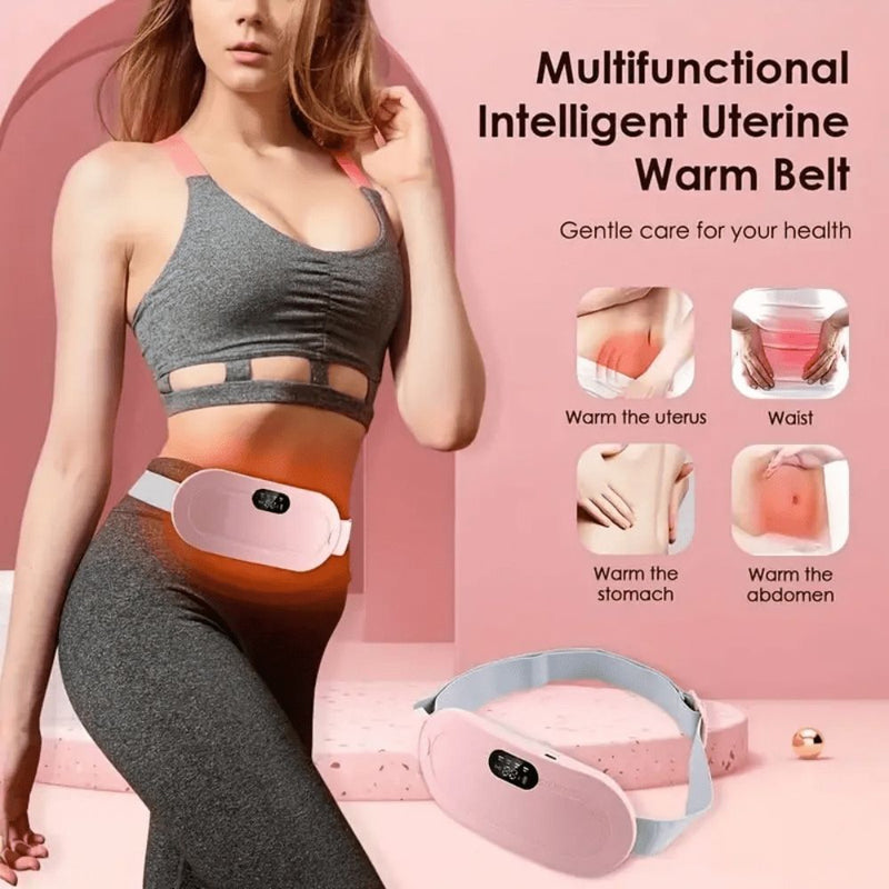 Portable Menstrual Heating Cramp Pad Belt For Women