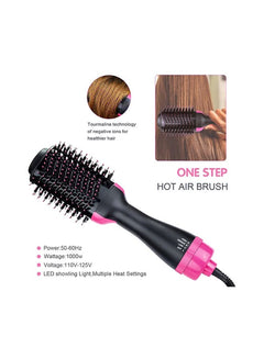 One Step Hair Dryer and Volumizer 3‑in‑1 Hair Dryer with Comb, Hair Straightener & Curler for Easy Styling