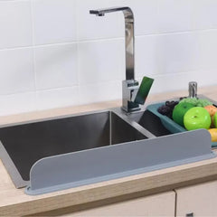 Reusable 14-Inch Silicone Sink Splash Guard